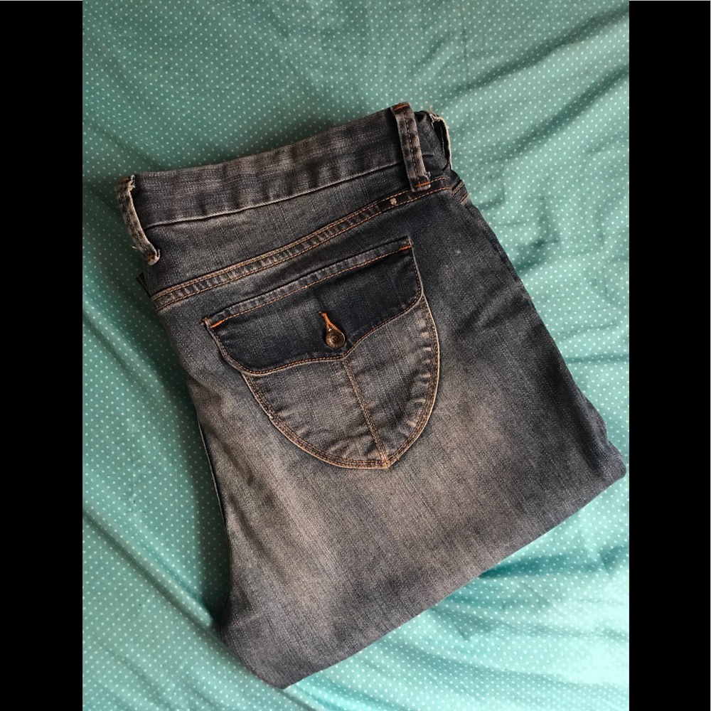 Plus Size Lucky Brand Capris Jeans